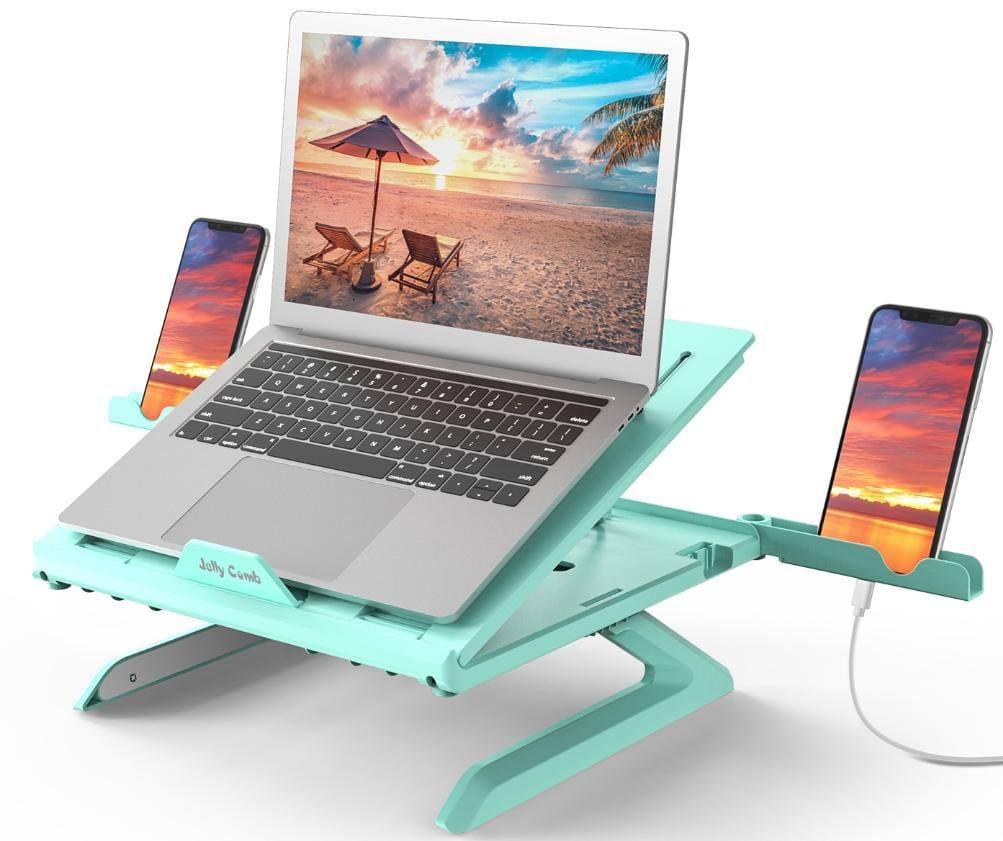 Ergonomic adjustable laptop stand