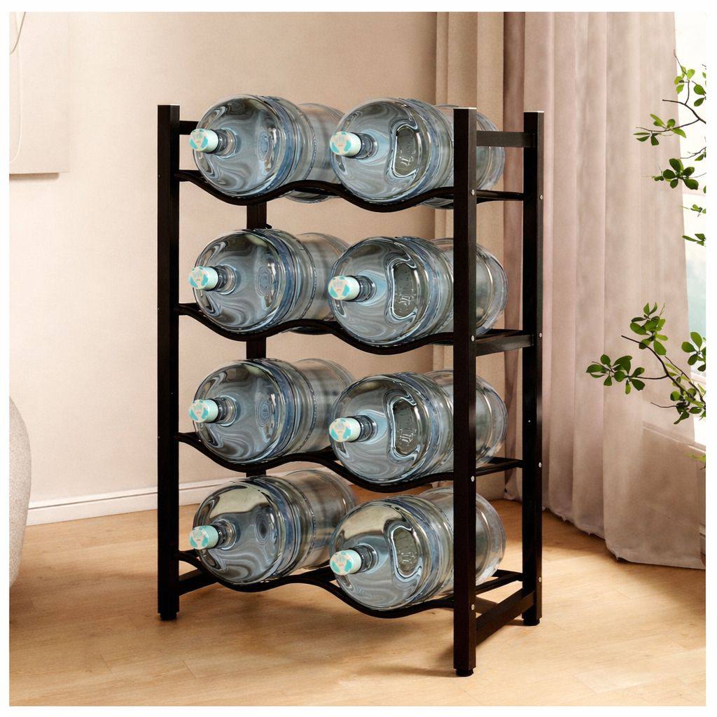 8pc Water Bottle holder rack