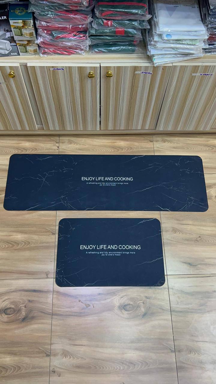 Rubber bottom Kitchen matAnti-slips