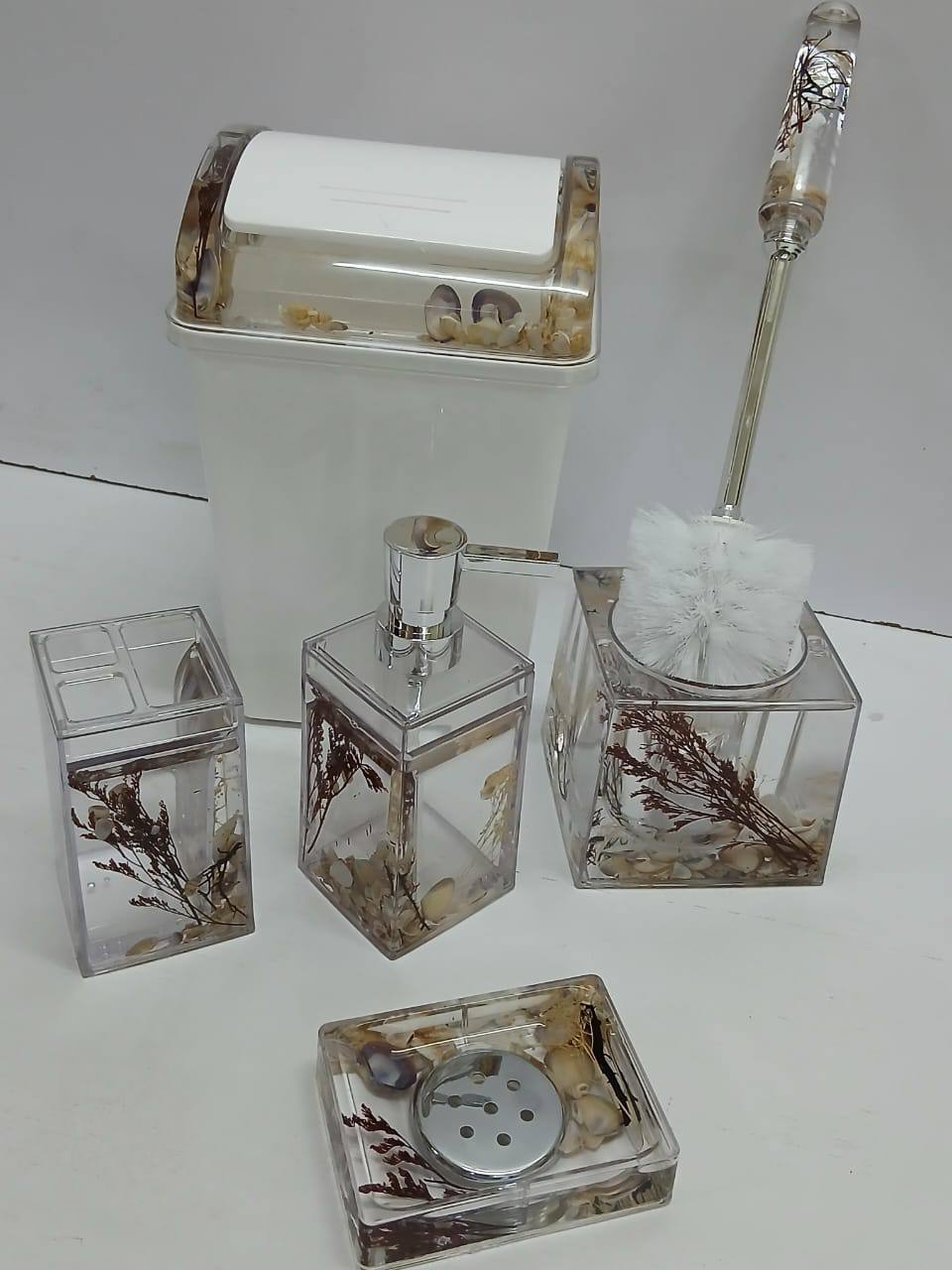 6 in 1 Bathroom set now available