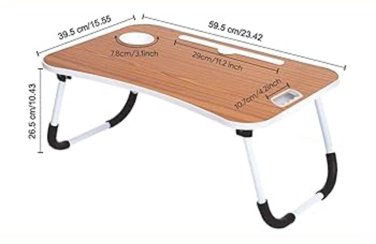 Multiple purposes simple breakfast in bed Table