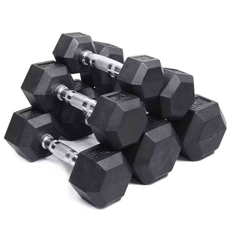 HEXAGON DUMBBELLS(SOLD PER SINGLE HAND)