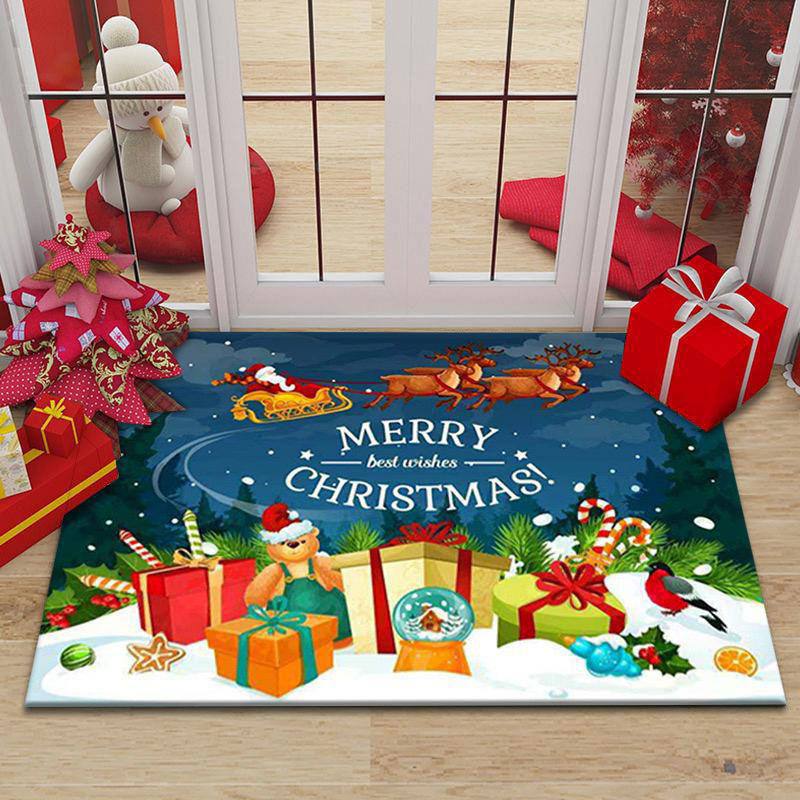 Merry Christmas Doormat
Decorative Xmas Holiday Front Door Mat
Size: 50x80cm
