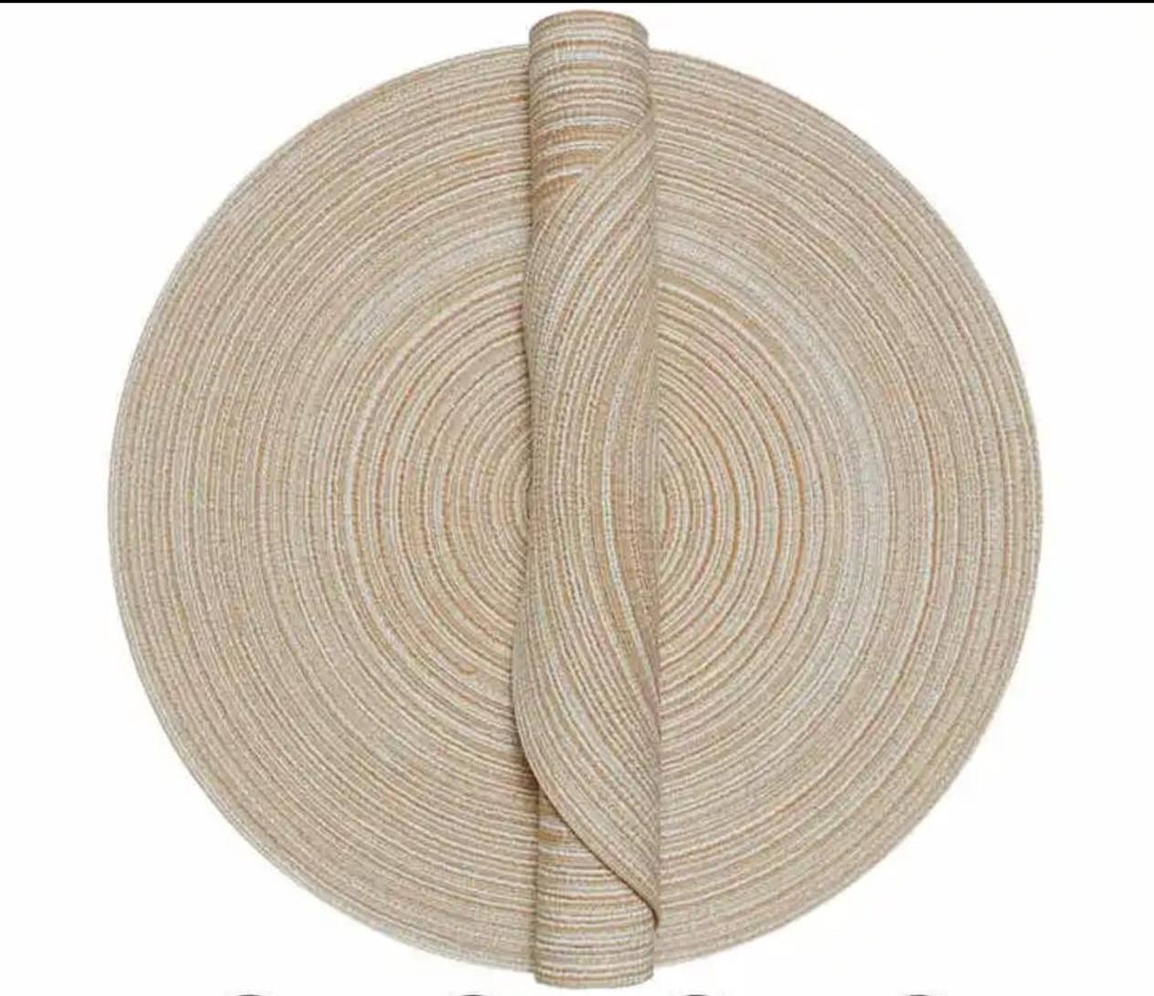 High-quality,thick ramie woven table mats.
6pcs