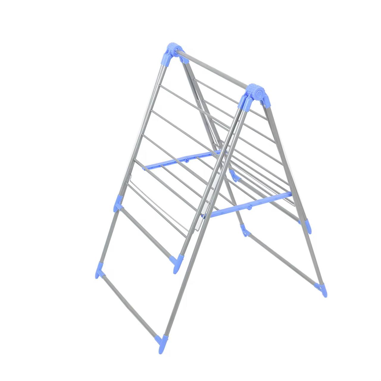 Portable stainless steel clothes hanger