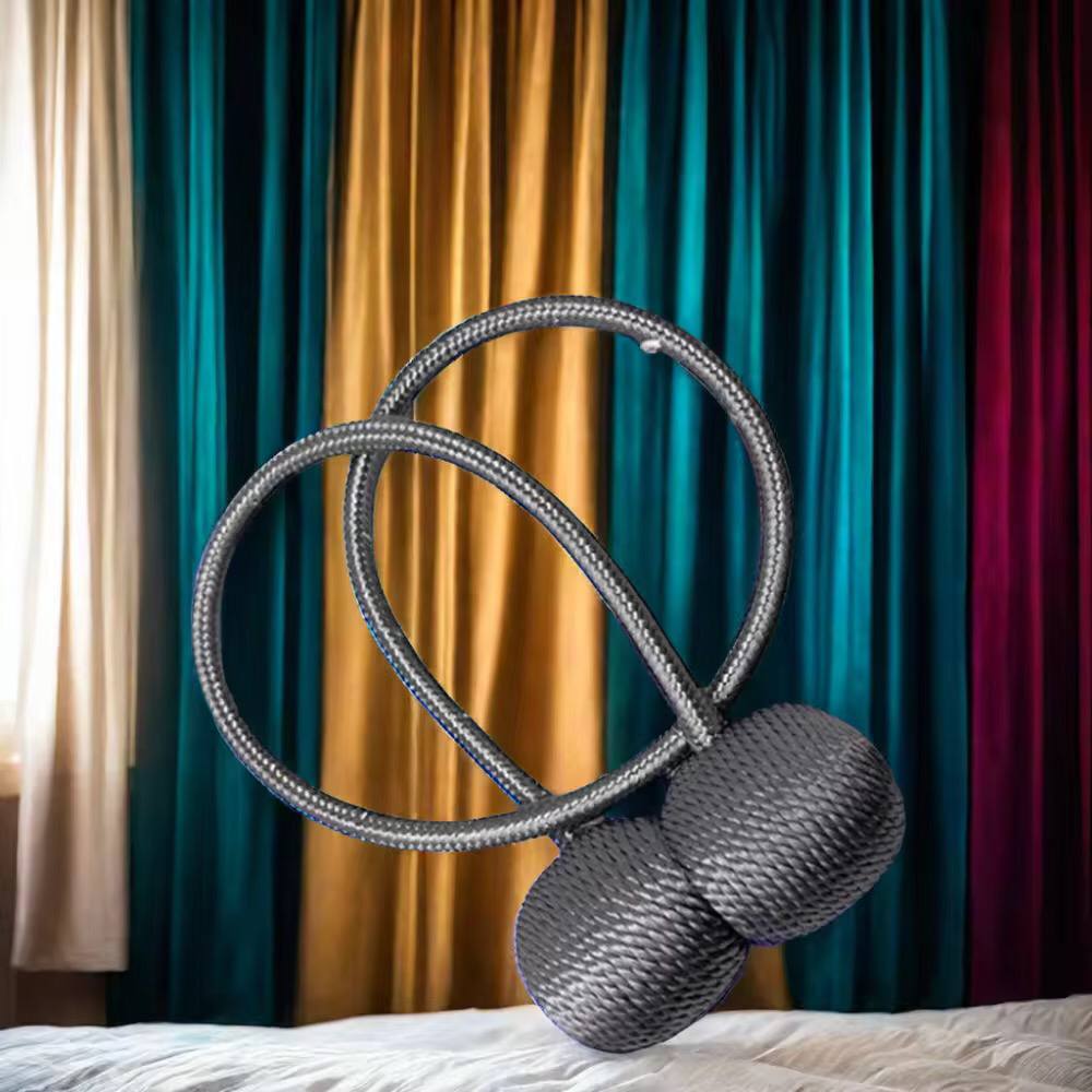 Magnetic curtain holders
A pair