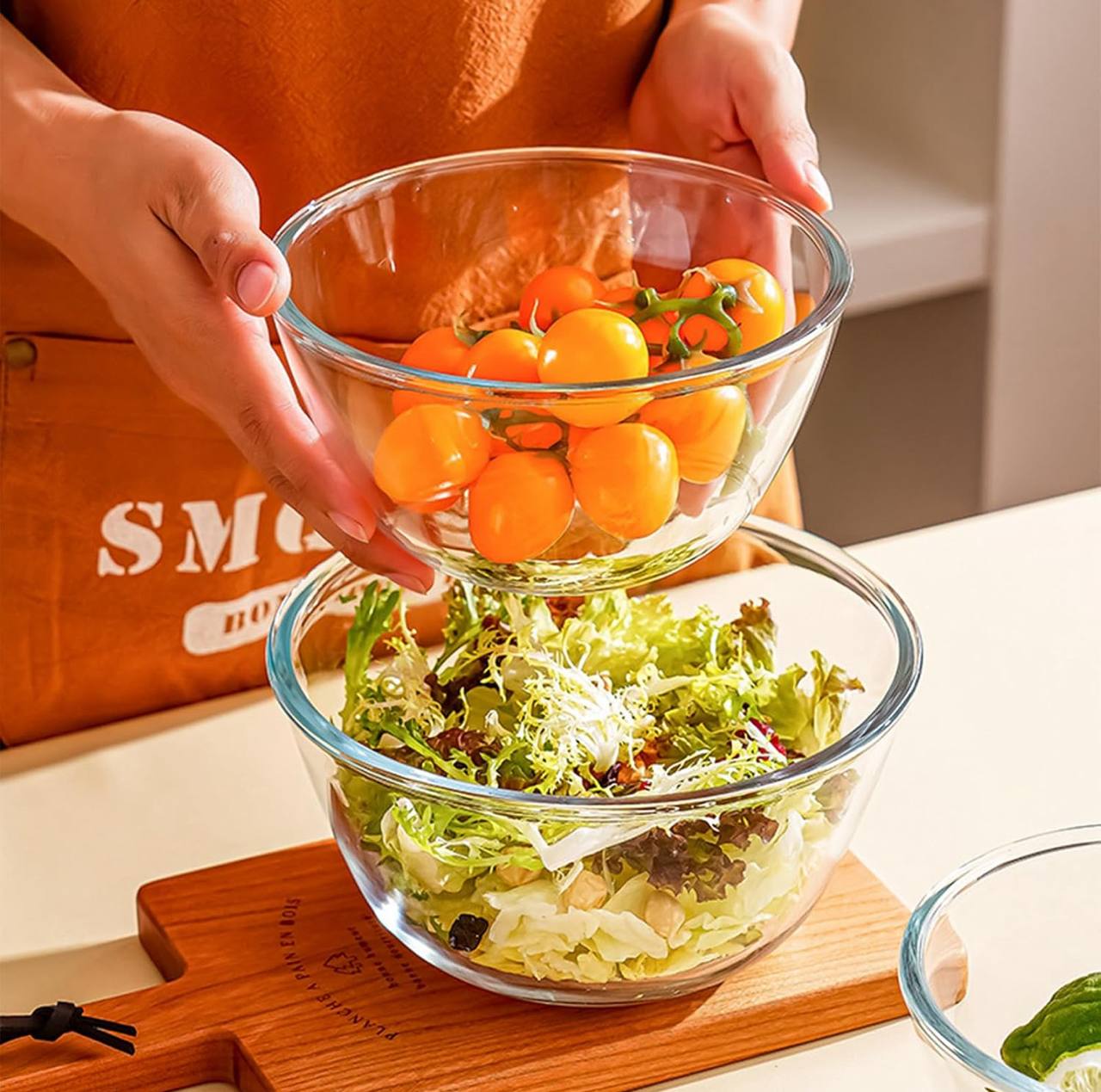 High borosilicate Glass Bowls
Perfect for baking/serving.