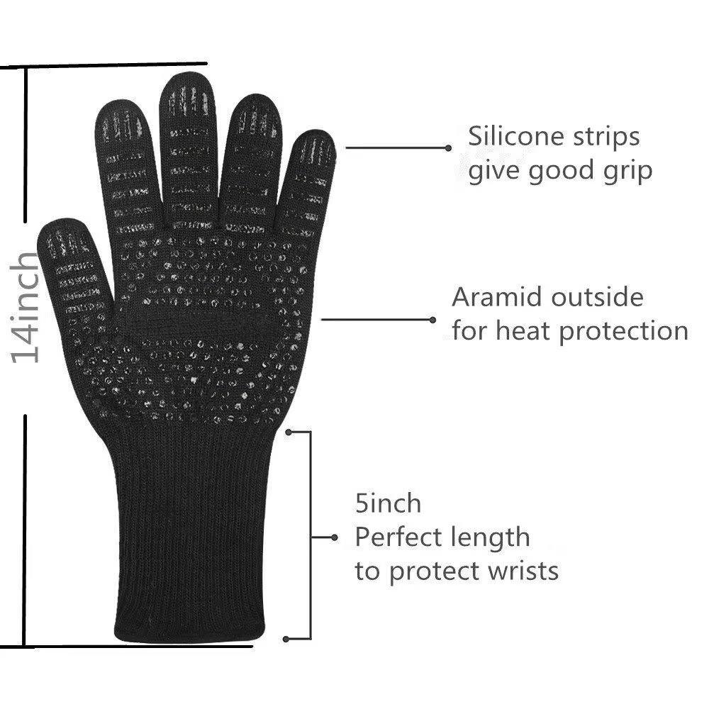 Barbecue Heat Resistant Gloves
One piece