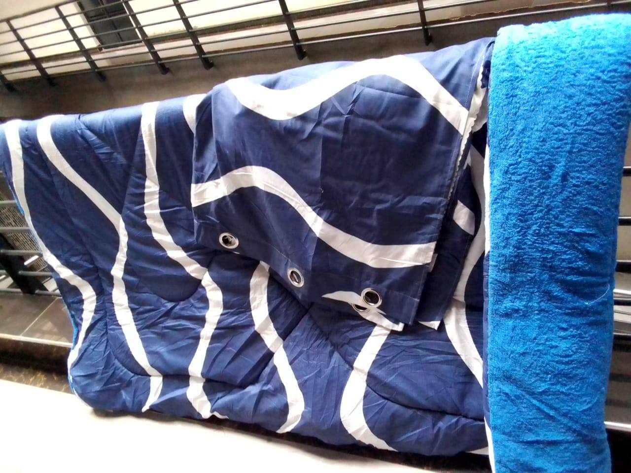 Curtain woolen duvets