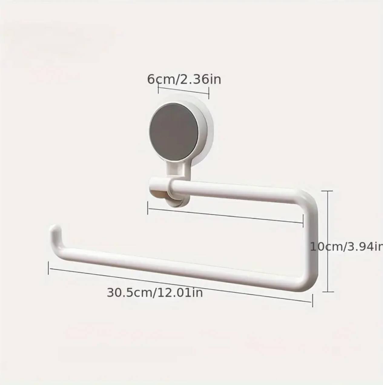 Traceless bathroom wall mounted paper holder/ towel rack