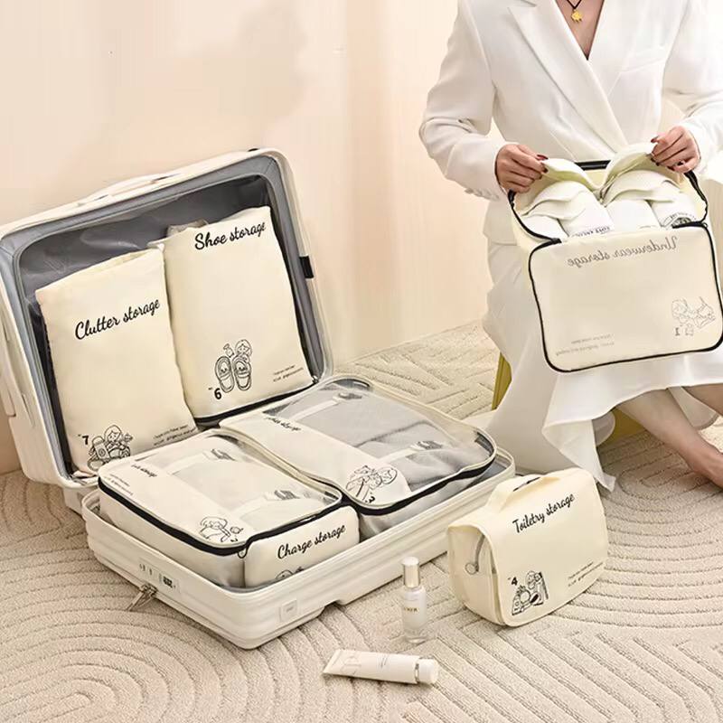 7pcs Luggage Travel Organizers For Suitcase