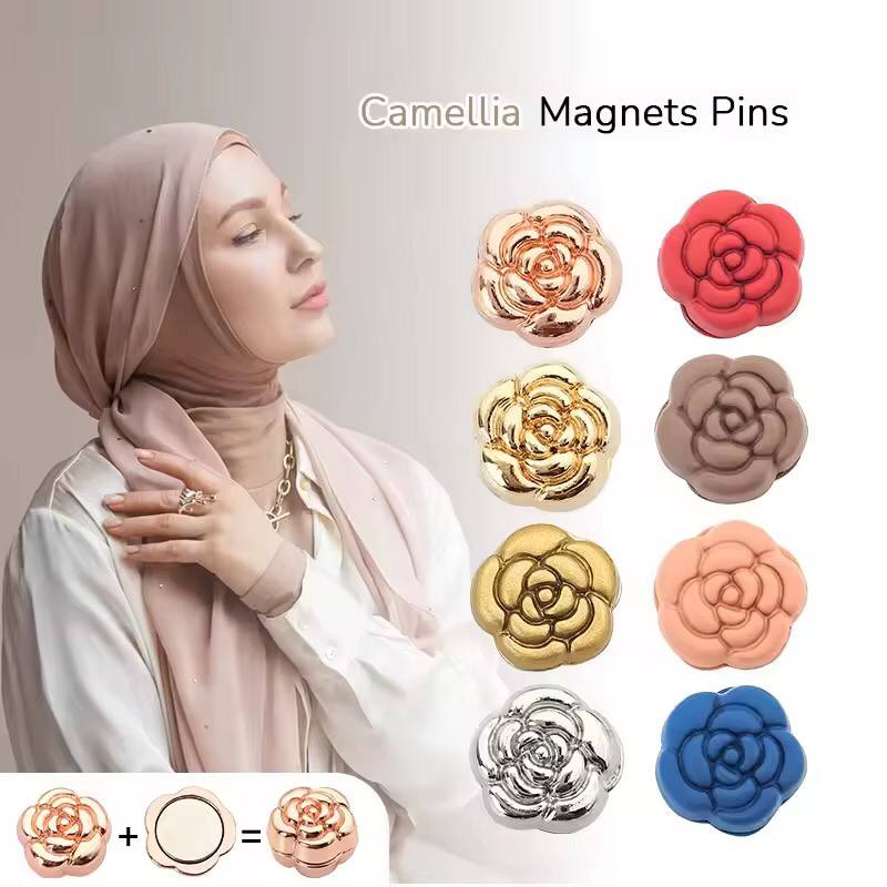 Magnetic Hijab pins
4pairs set