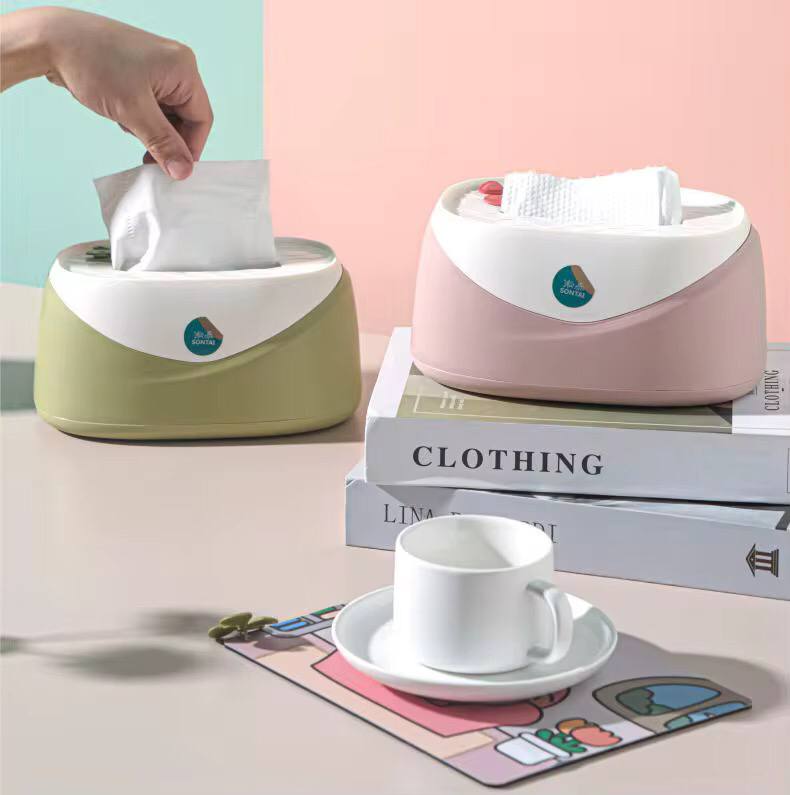 Plastic serviette holder