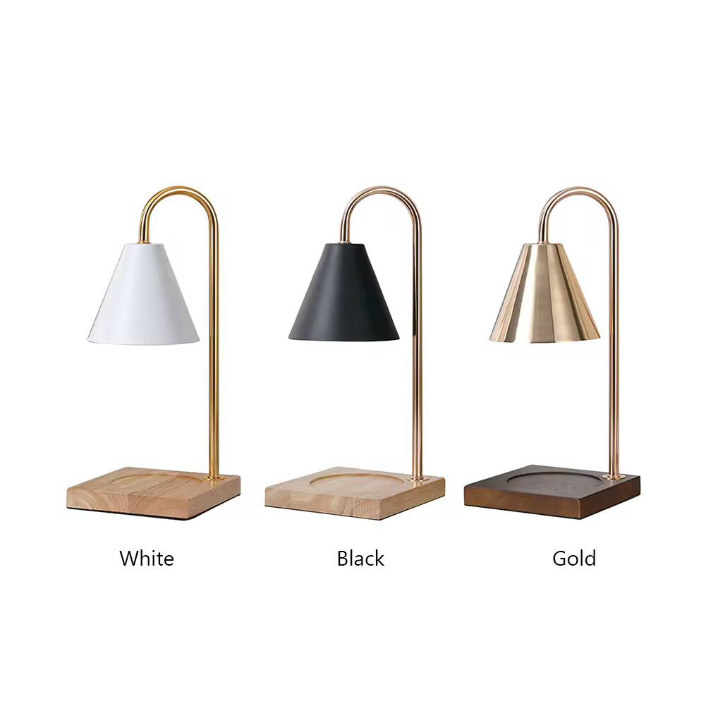 Electric Candle Wamers with wooden base