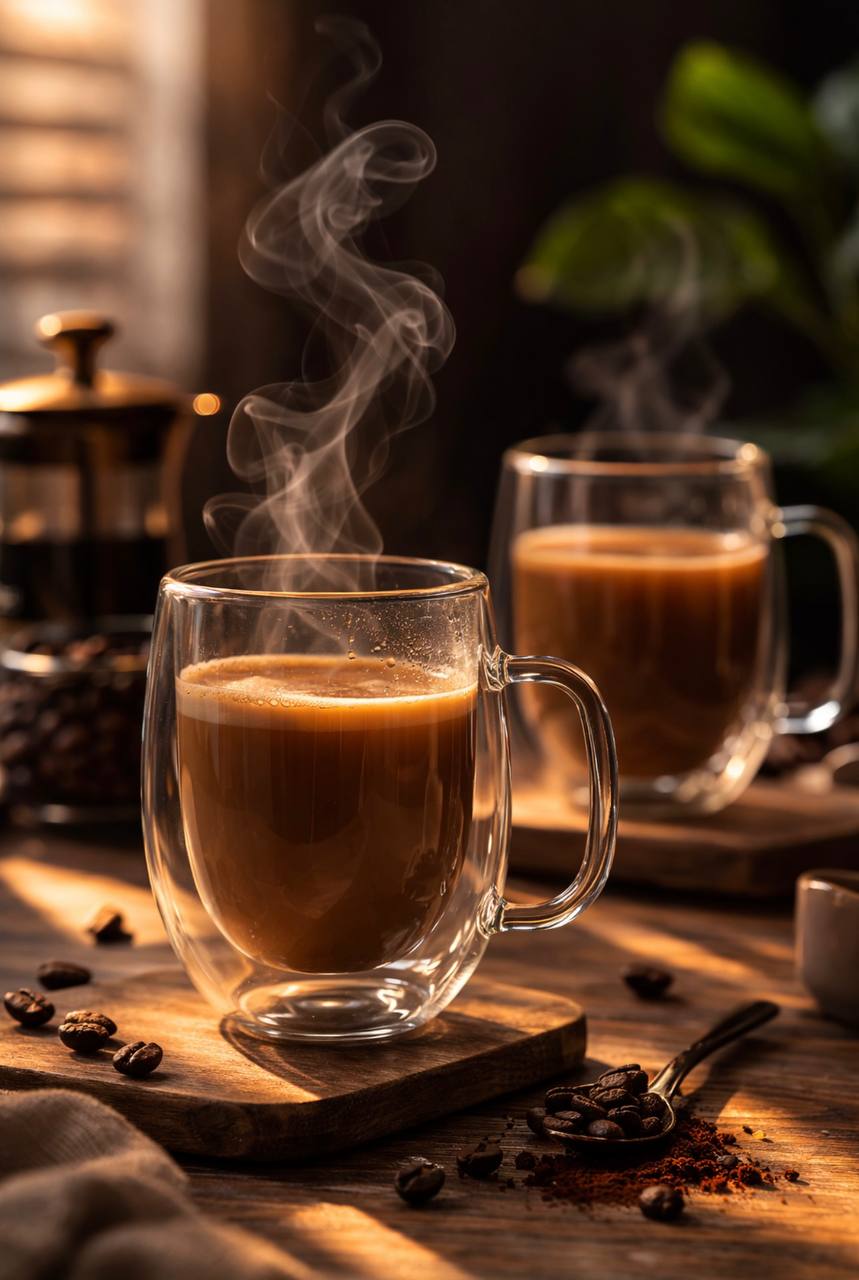 Borosilicate Double Walled mug