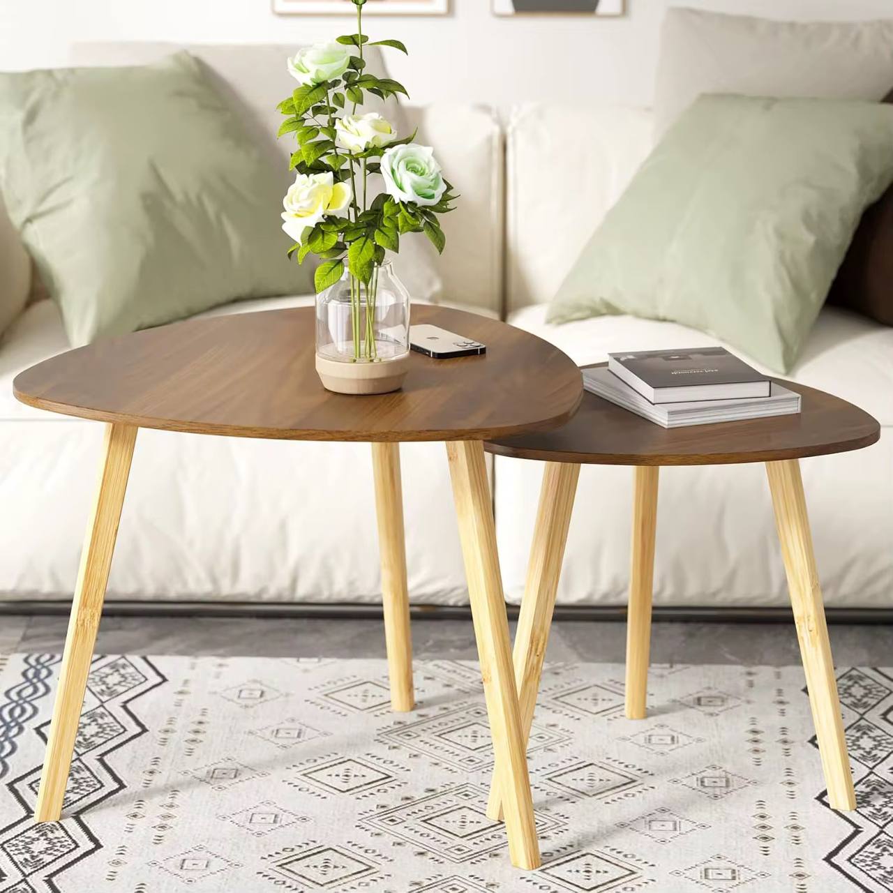 2pc set coffee table