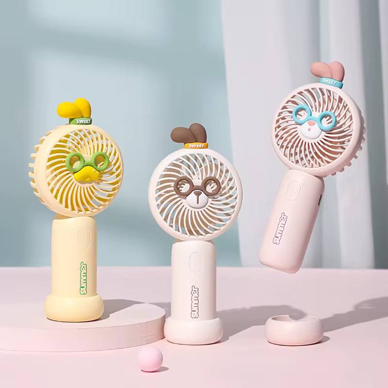 Cute Cartoon Handheld Mini Fans