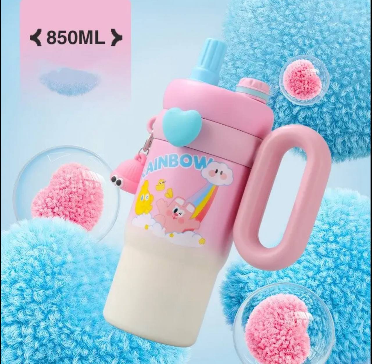Cute bear travel tumbler