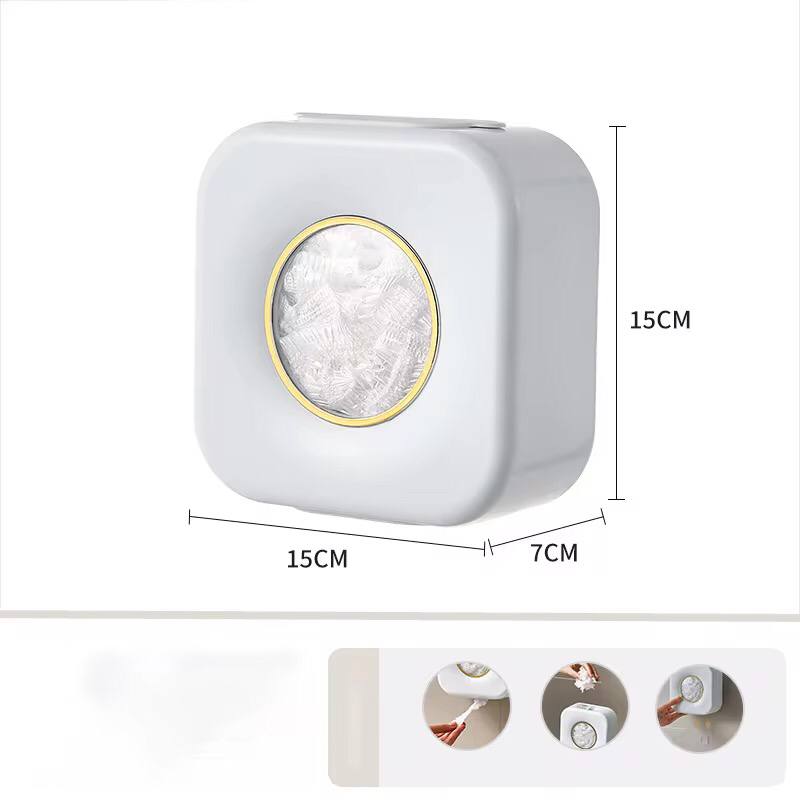 wall mounted food cover clear paper storage box