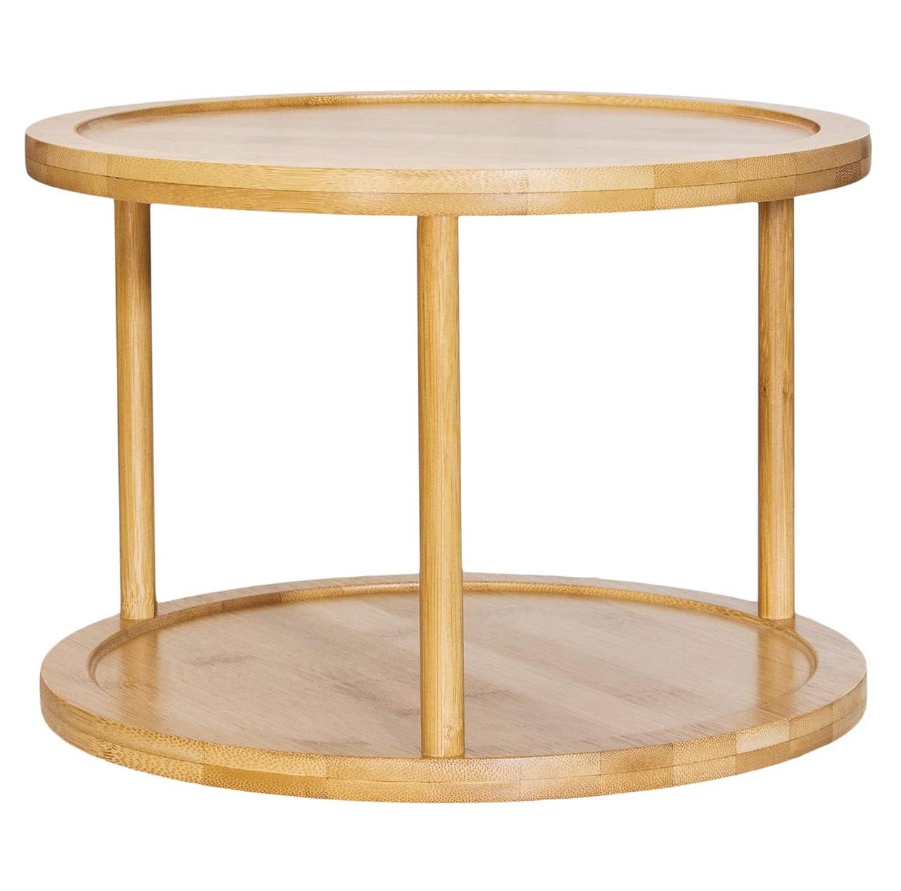 Bamboo rotating spice rack/Lazy Susan