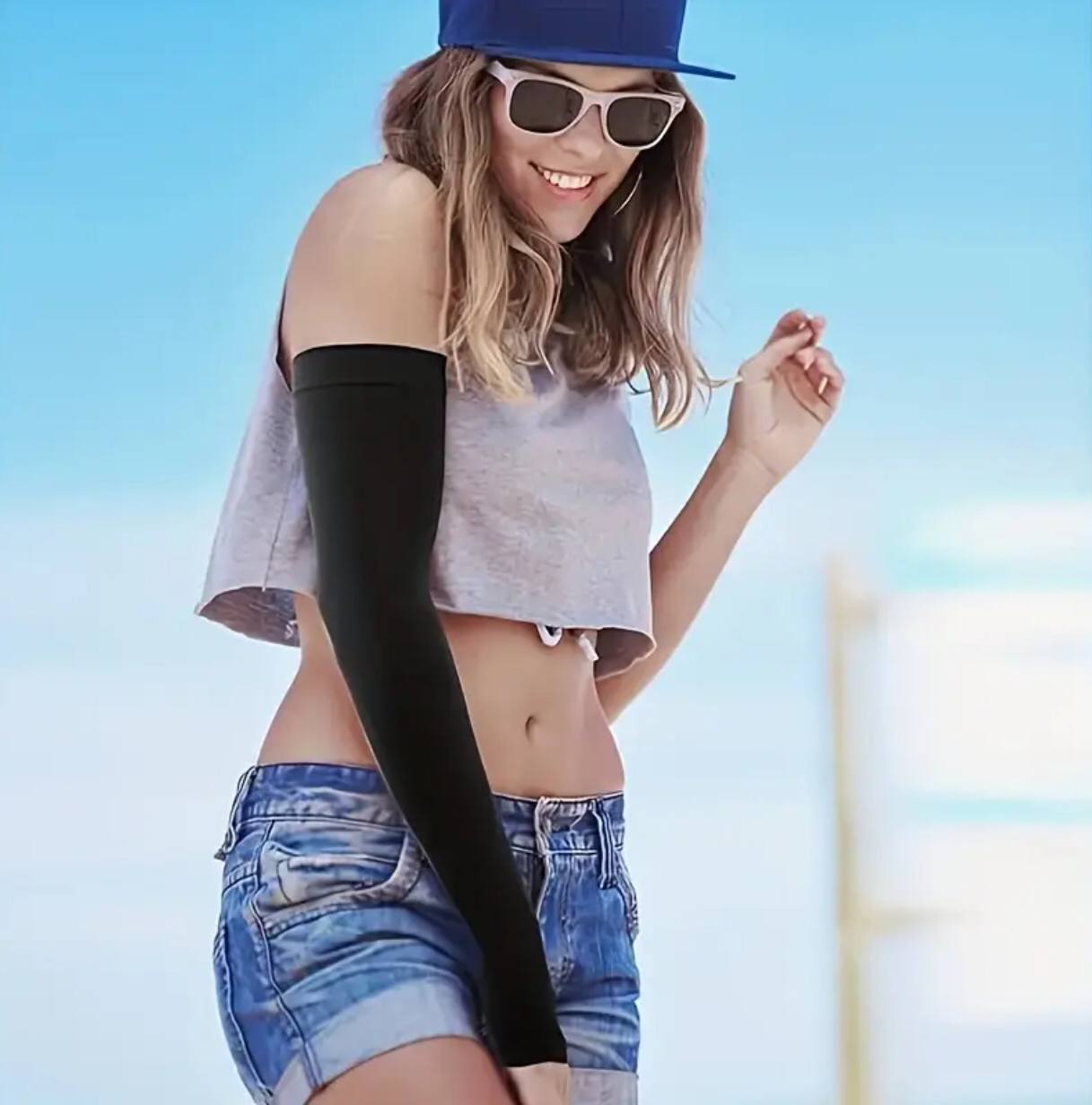 Wearable stretchy sleeves