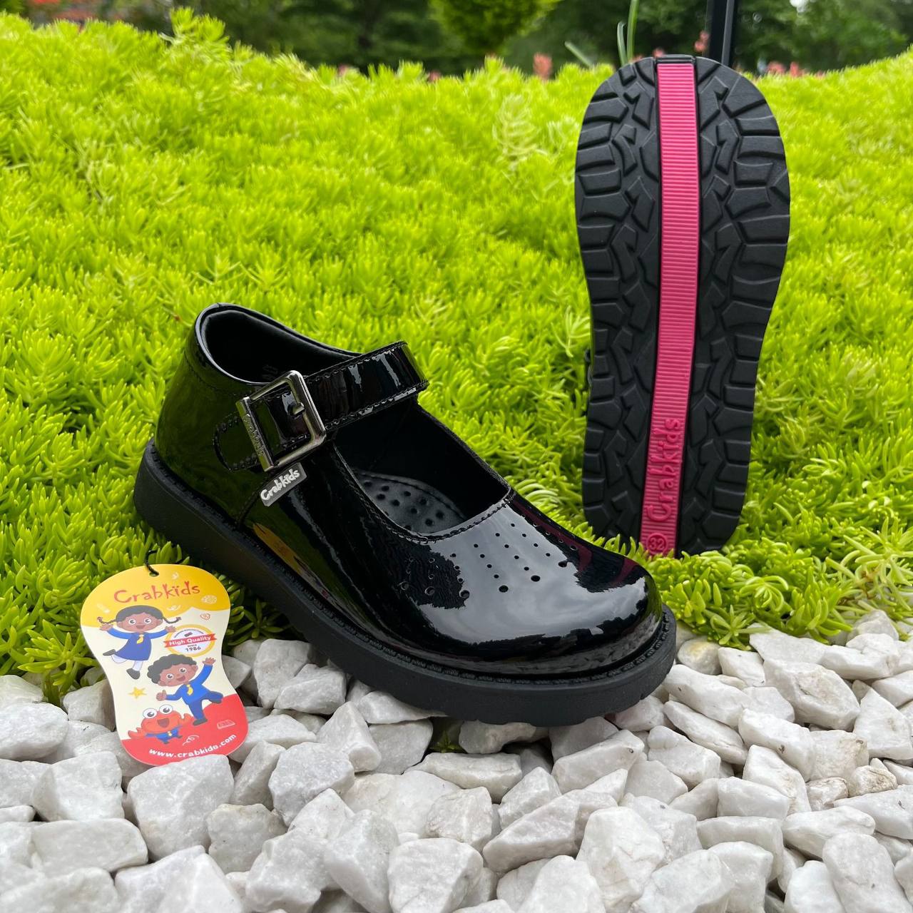 Crab Kids school shoes
designed for everyday comfort and long-lasting durability.