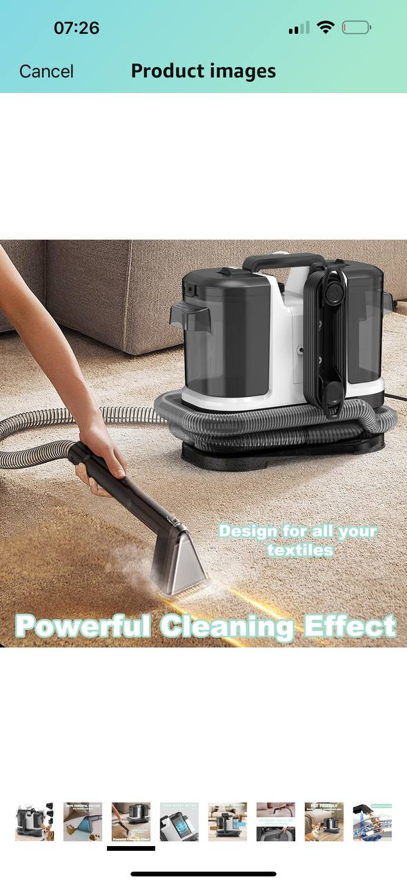 dsp 3in1 spot cleaner carpet and sofa cleaner