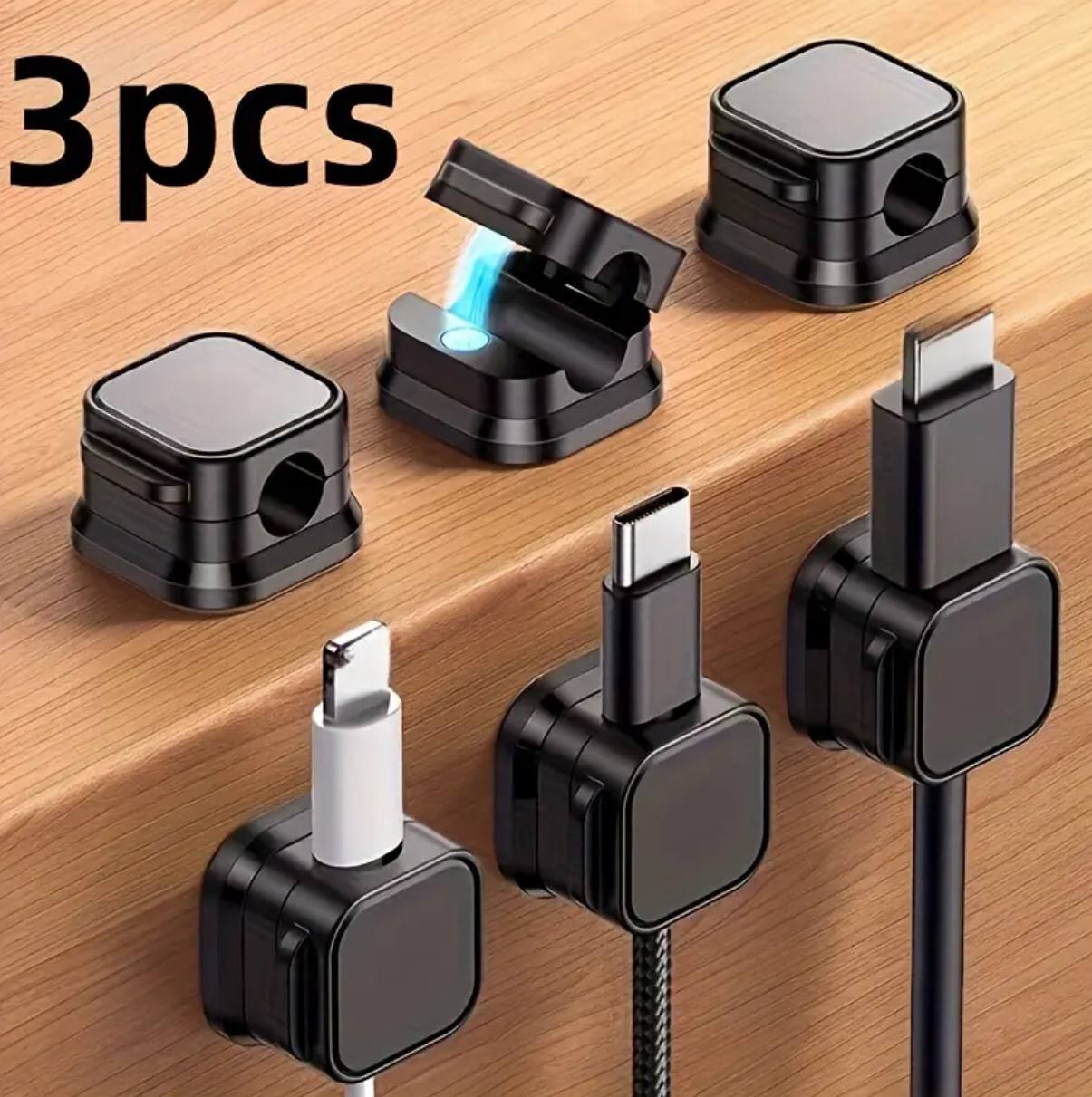 3Pack Magnetic Cable Clips
3 pcs