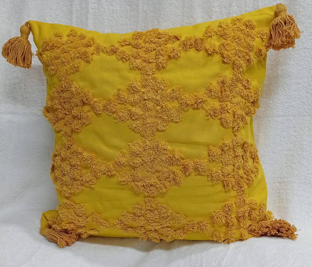 Boho vintage tufted throw pillow covers