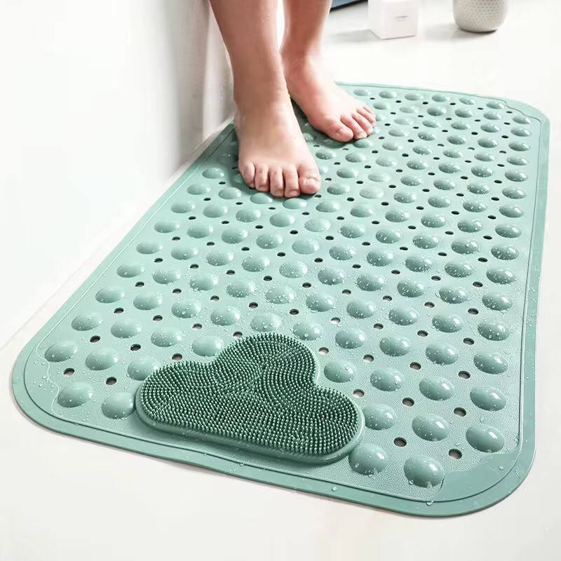 Bathroom Non-slip Floor Mat Toilet Bath Shower Foot Mat
Available in white,green,grey,blue,beige