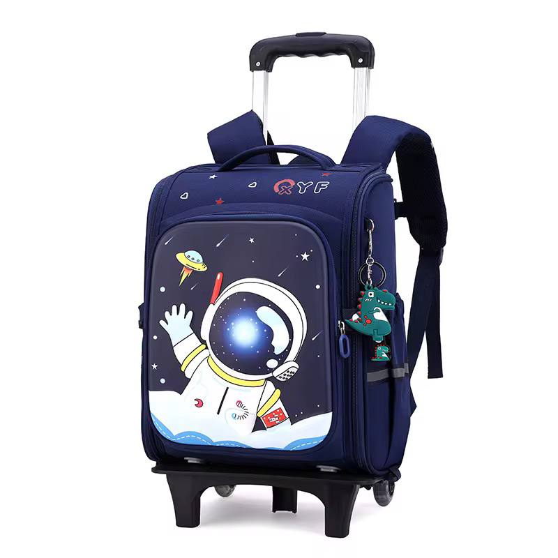 Rolling Trolley School Bag