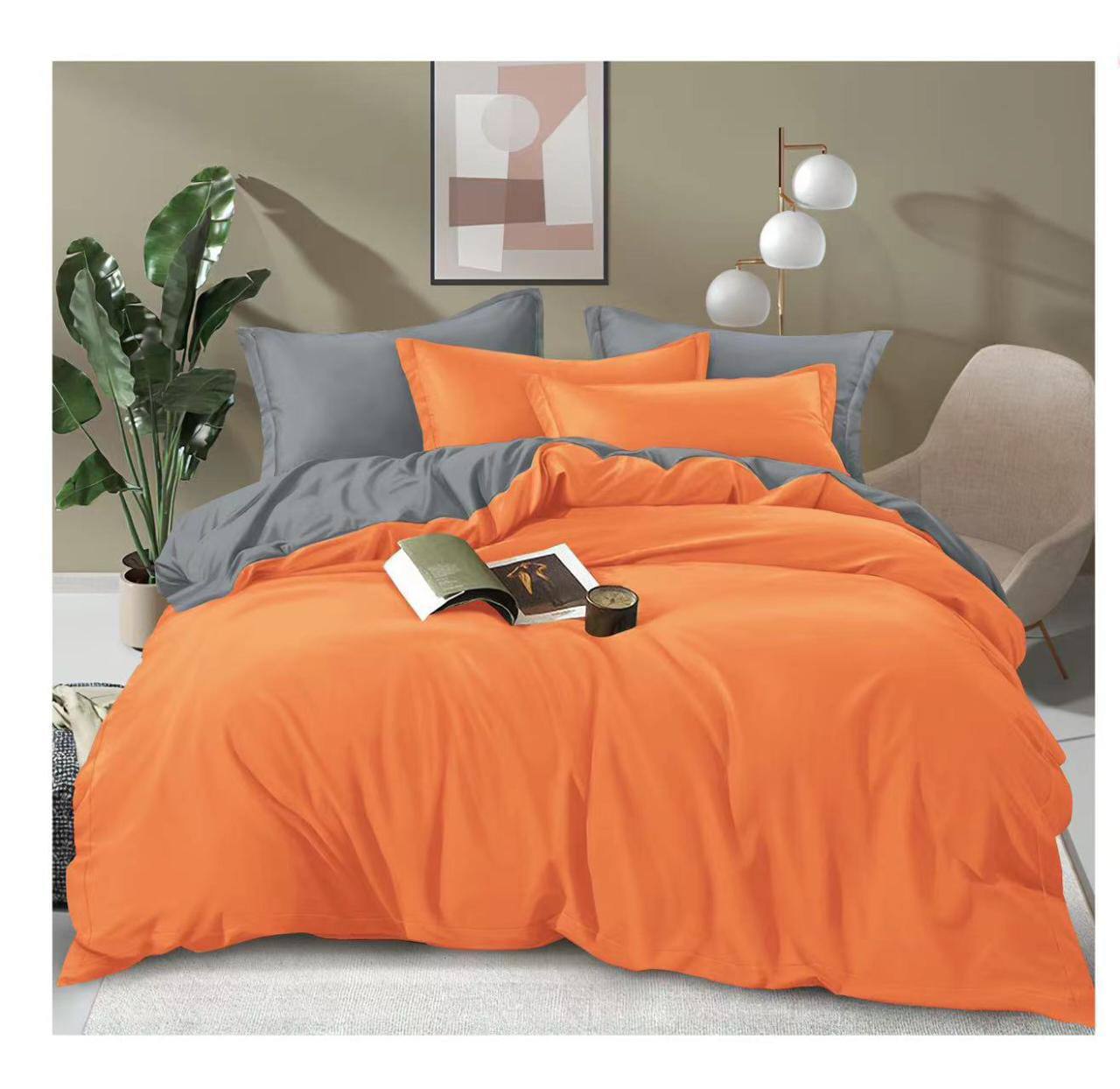 Plain Double sided color Cotton Duvet covers