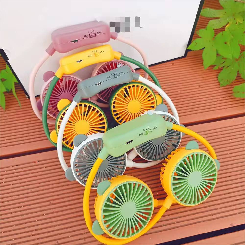 High quality Cable Portable Neck Fan