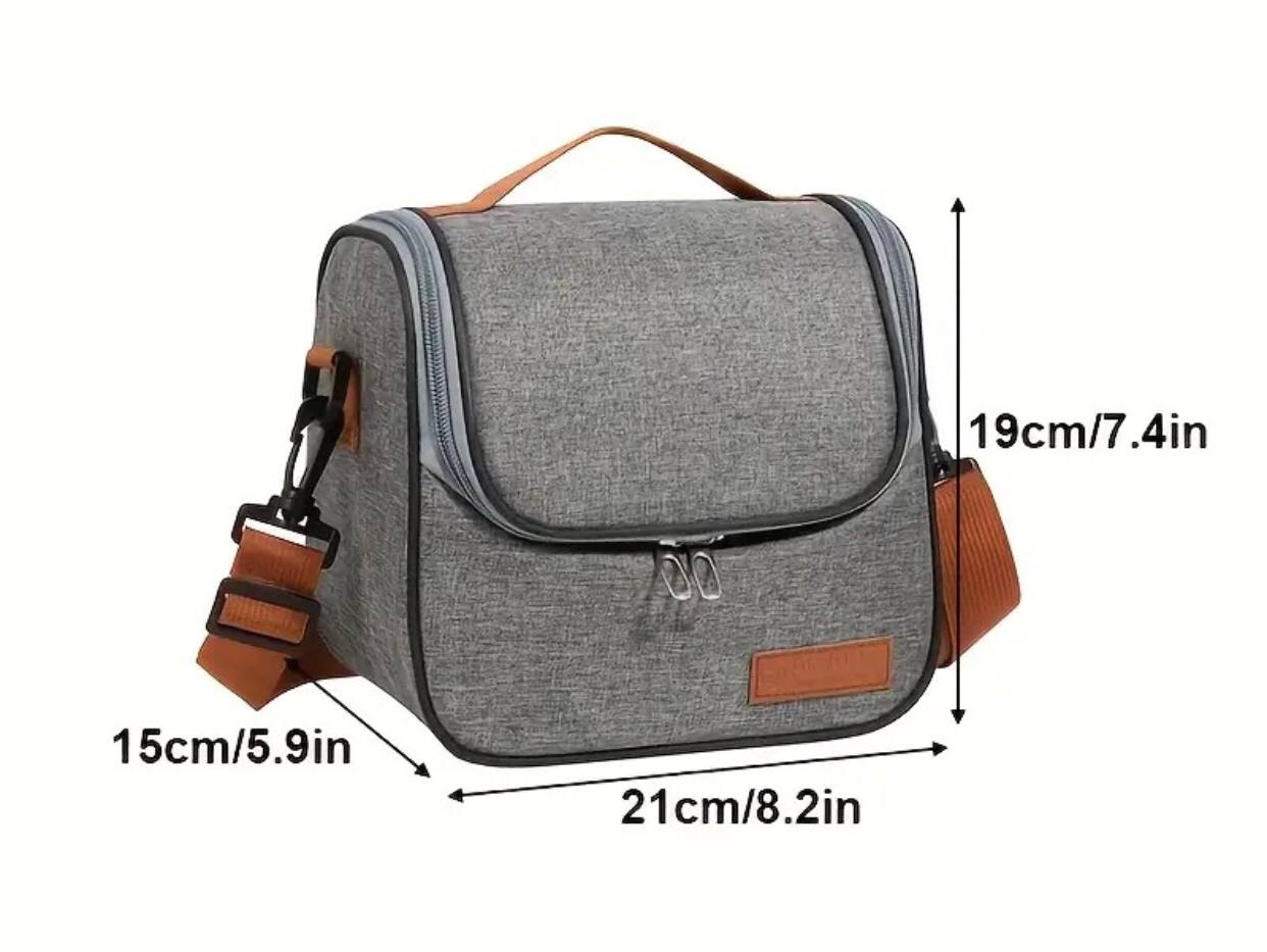 Large Capacity Classic & chic Insulated Lunch Bag