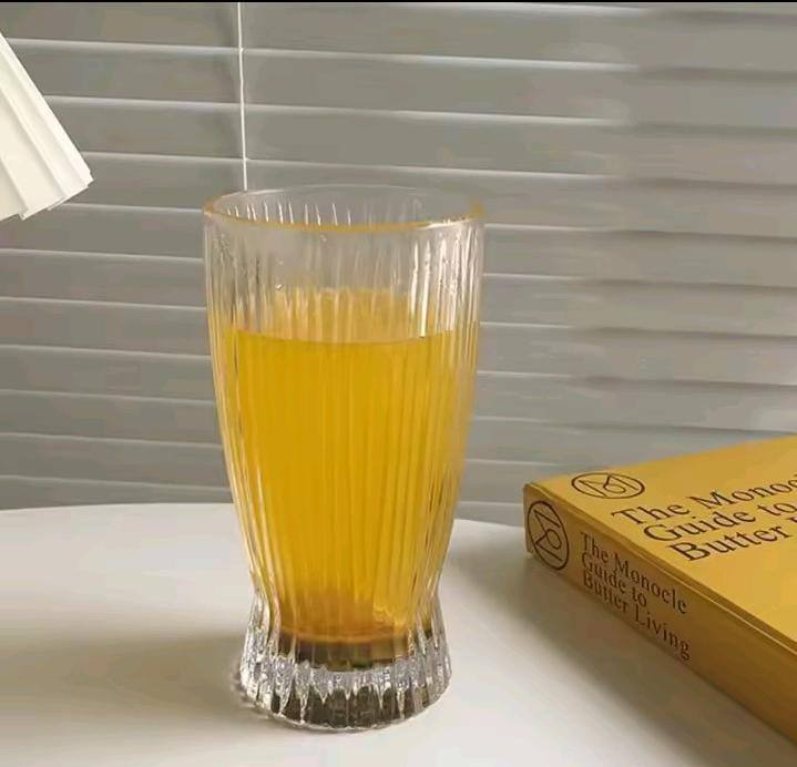 High quality borosilicate water
juice glasses
6pcs