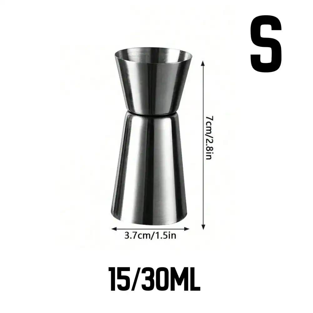 stainless steel double tot, Jigger
