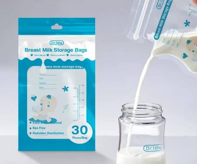 30pcs BREAST MILK FREEZER BAGS 250ml