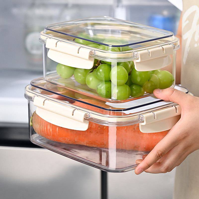 Airtight clip lock lids food storage
Reusable,