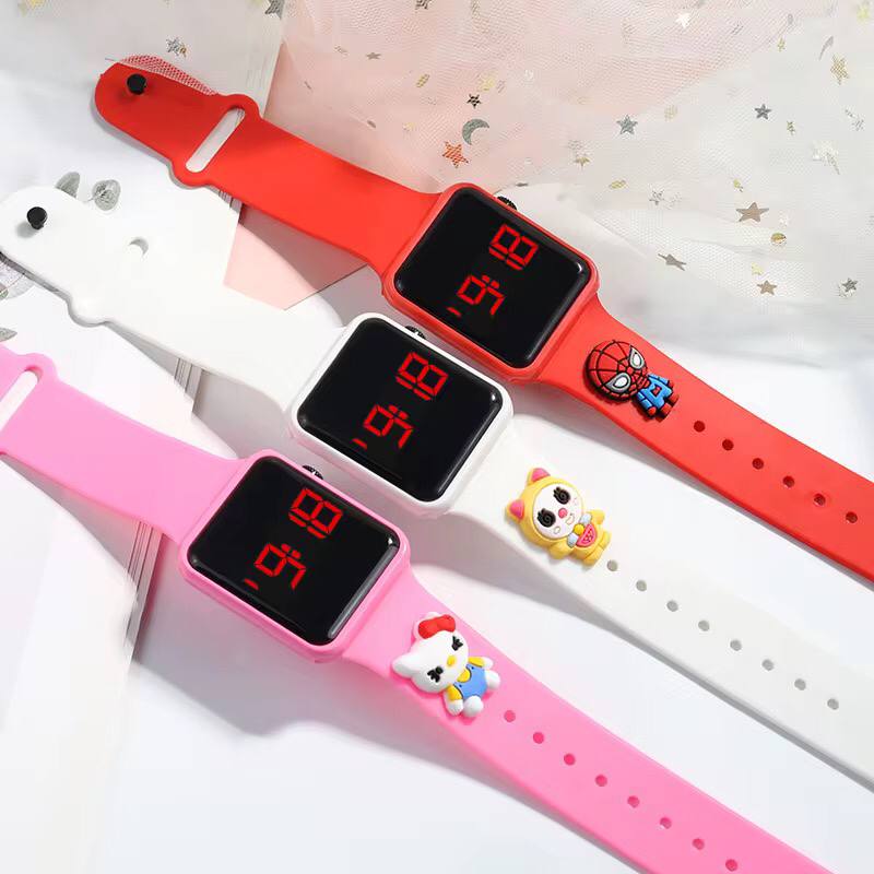 Disney Cartoon Kids waterproof LED Watches