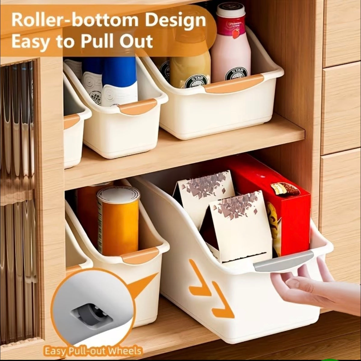 Small undersink /kitchen/pantry organizer baskets