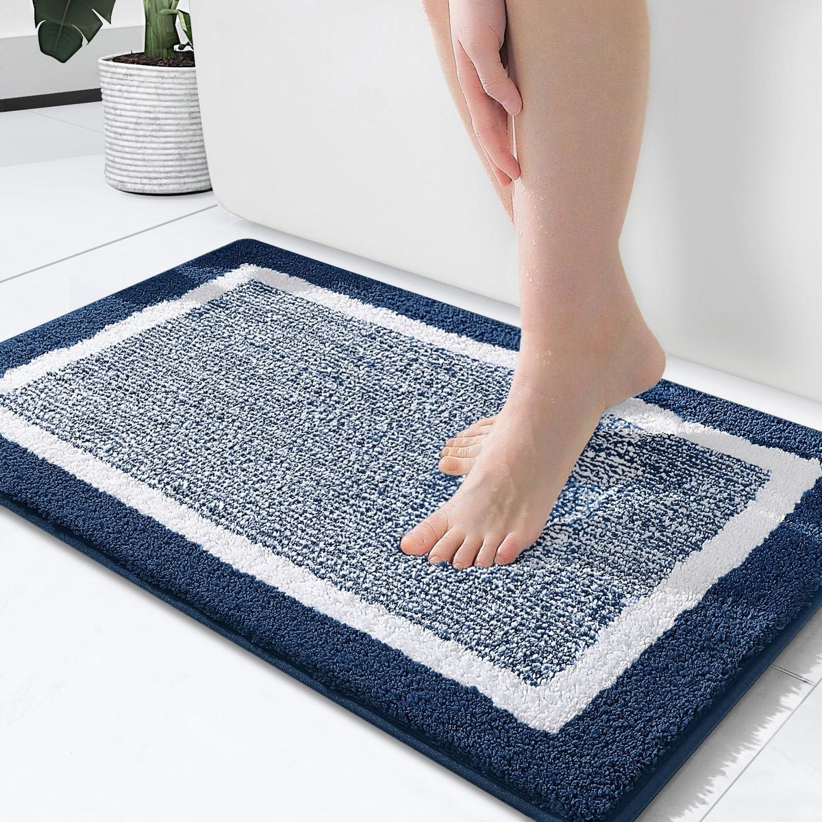 Premium quality Flocking bathroom mats