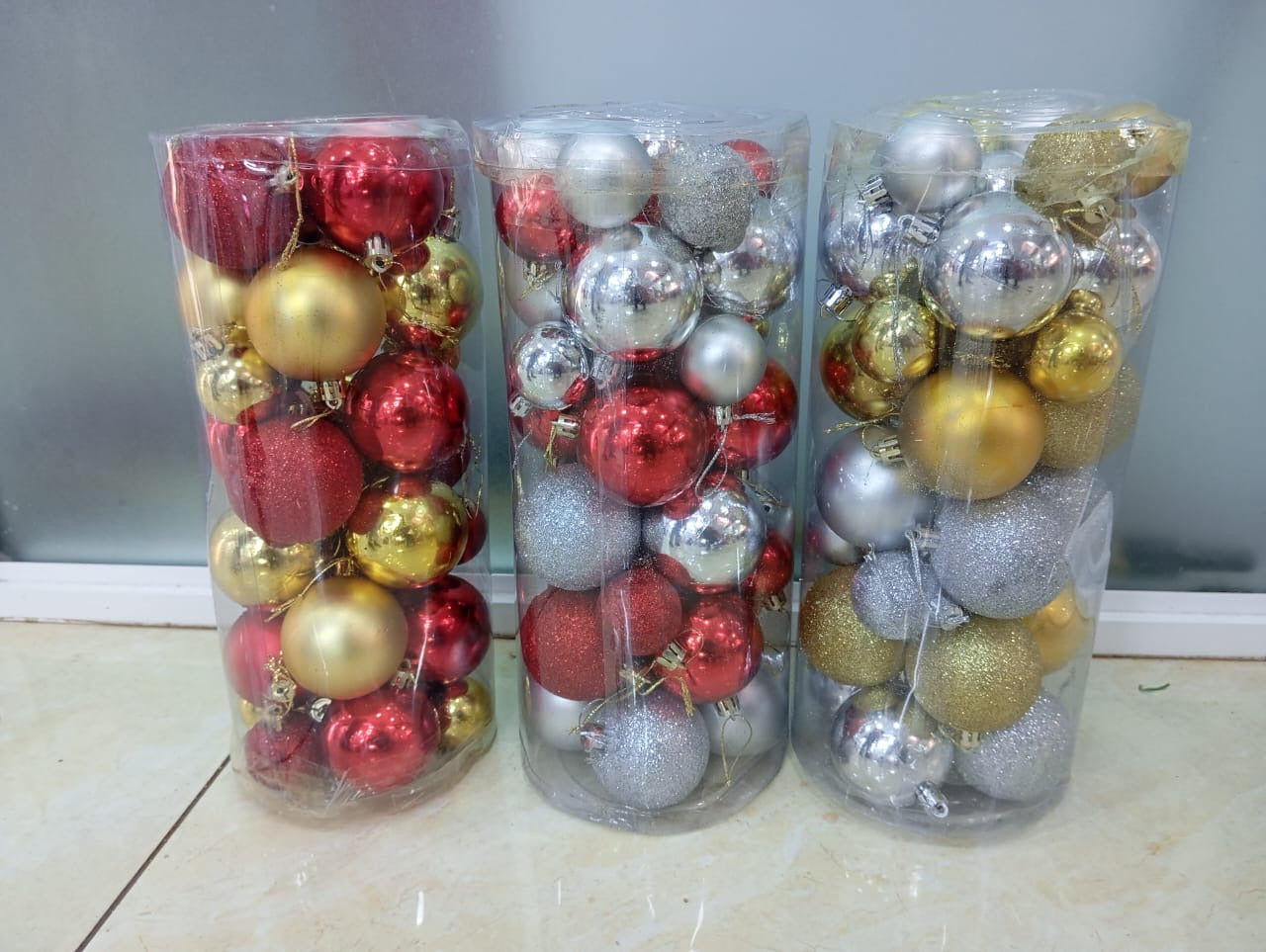 38Pcs Christmas Ball Ornaments for Christmas Tree