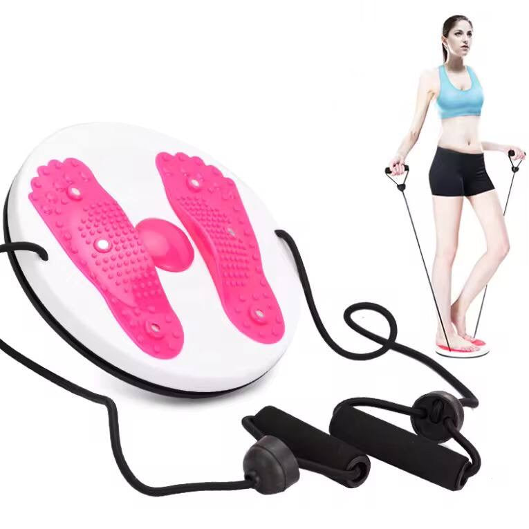 Yoga twisting disc plate