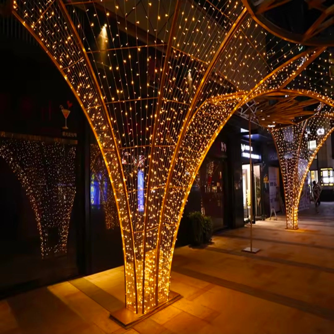 50M Outdoor Commercial Led String Lights