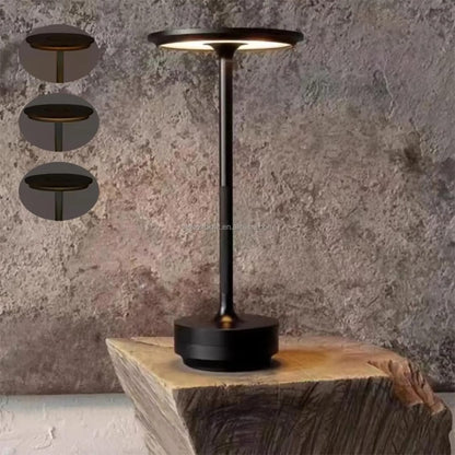 Modern Rechargeable LED Table Lamp – Elegant Wireless Ambient lighting