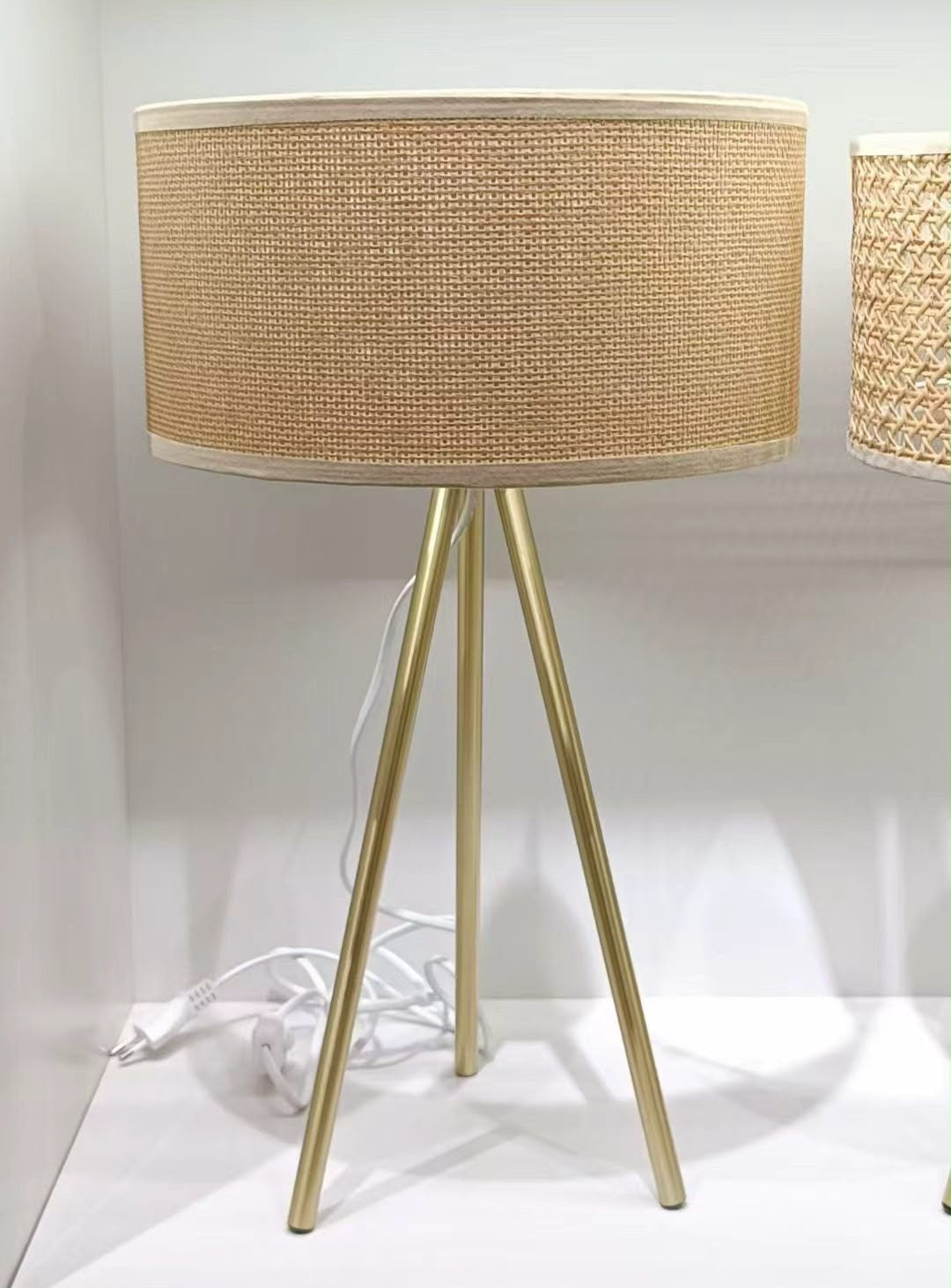 Rattan Table Lamp