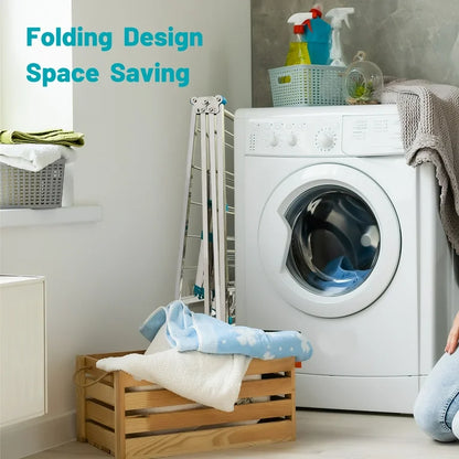 Movable Foldable/Portable LAUNDRY DRYING RACK