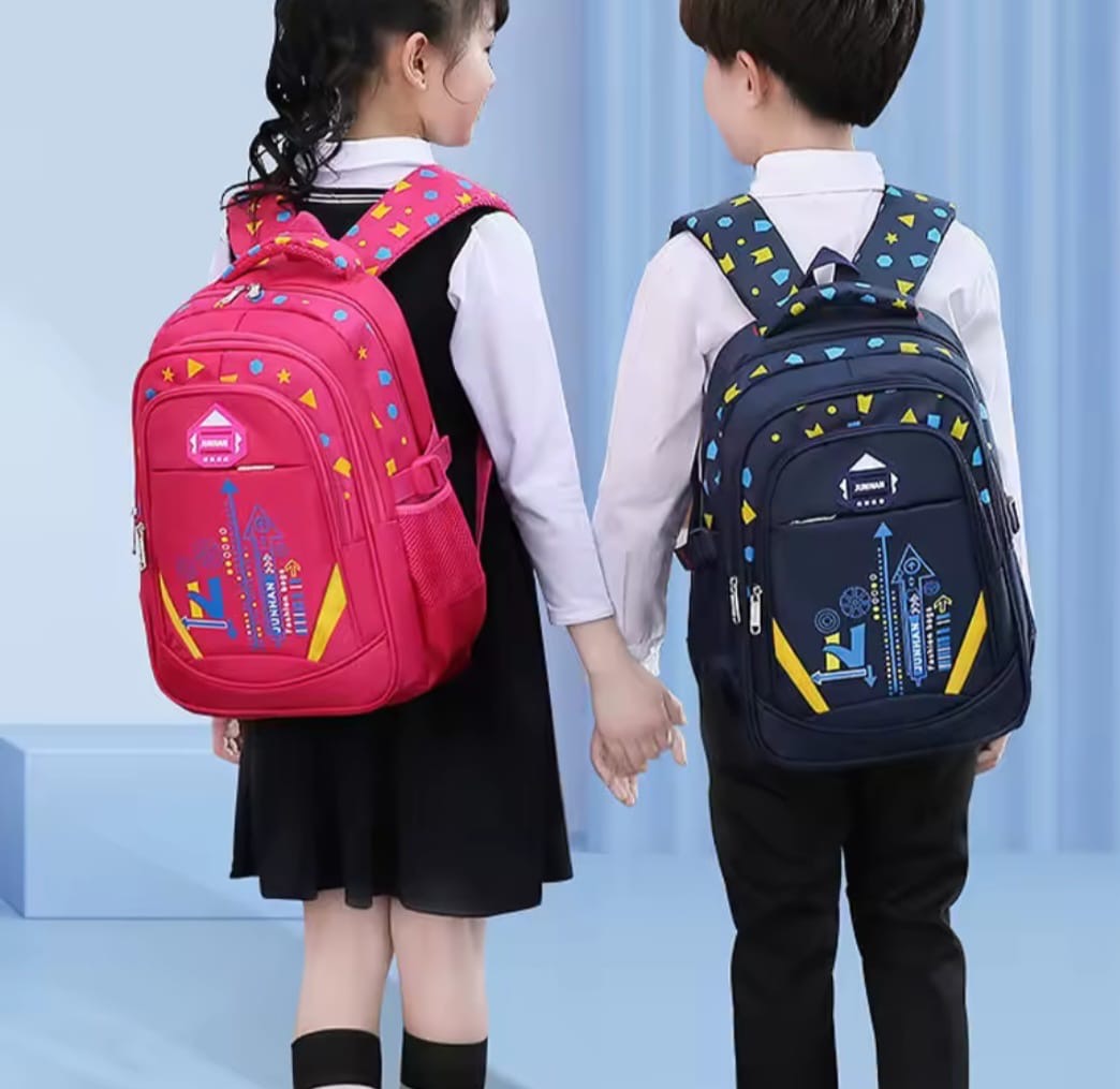 Geometry Pattern Light Weight School Bag.