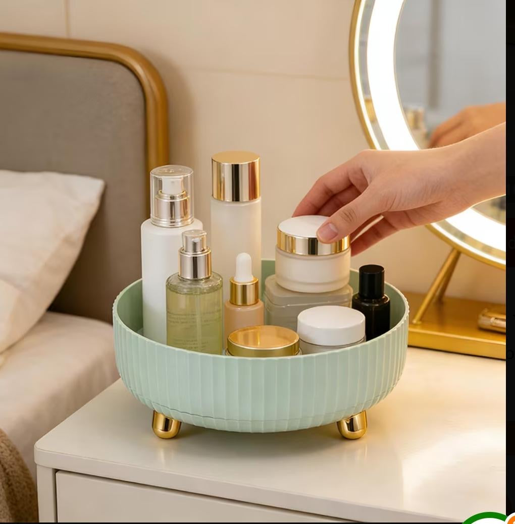 Rotating Multi-Purpose Storage Tray