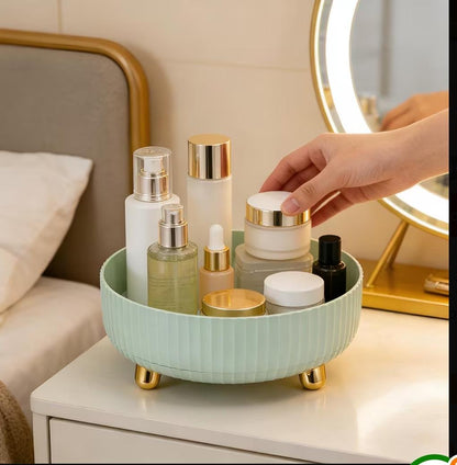 Rotating Multi-Purpose Storage Tray